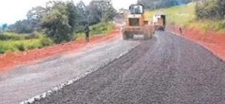 Road construction works